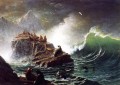 Focas en las Rocas Islas Farallón luminismo paisaje marino Albert Bierstadt